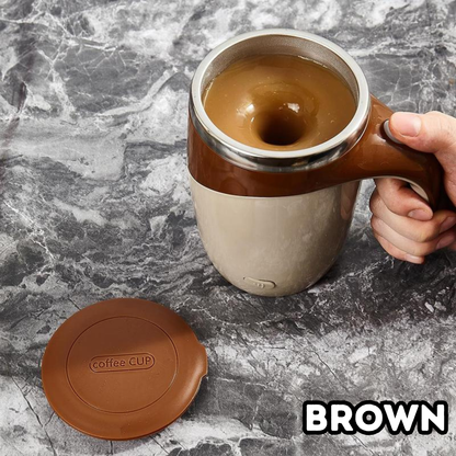 Celara™ Automatic Magnetic Stirring Coffee Mug - Perfect Sips Everytime