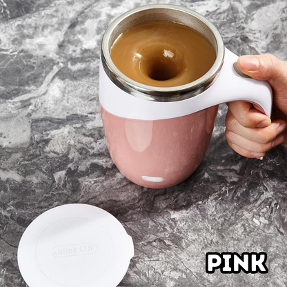 Celara™ Automatic Magnetic Stirring Coffee Mug - Perfect Sips Everytime